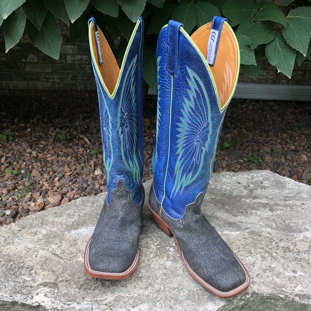Anderson bean elephant cowboy boots